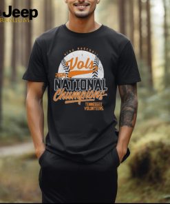 Official Tennessee Volunteers 2024 NCAA Men’s Baseball College World Series Champions Retro Shirt