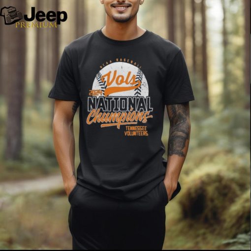 Official Tennessee Volunteers 2024 NCAA Men’s Baseball College World Series Champions Retro Shirt