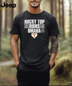 Official Tennessee Volunteers 2024 NCAA Men’s Baseball College World Series Champions Rocky Top Runs Omaha T Shirt