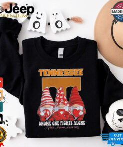 Official Tennessee Volunteers Gnome One Fights Alone 2024 Shirt