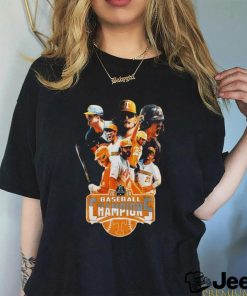 Official Tennessee Volunteers Men’s Baseball Champions 2024 Orange Player t shirt