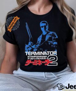 Official Terminator Schwarzenegger 2 T Shirt