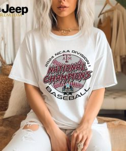 Official Texas A&M Aggies 2024 NCAA Baseball Men’s College World Series Champions Locker Room T Shirt