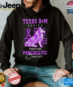 Official Texas A&M Aggies Fight For Pancreatic Cancer 2024 Shirt