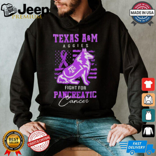 Official Texas A&M Aggies Fight For Pancreatic Cancer 2024 Shirt