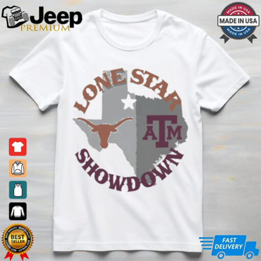 Official Texas A&M Aggies vs. Texas Longhorns 2024 Lone Star Showdown NCAA t shirt