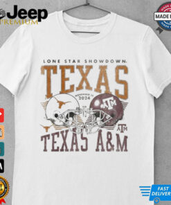 Official Texas Beat Texas A&M 2024 Lone Star Showdown Helmet Matchup Shirt