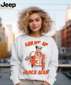 Official Texas Longhorns Horns Up James Dean Shirt