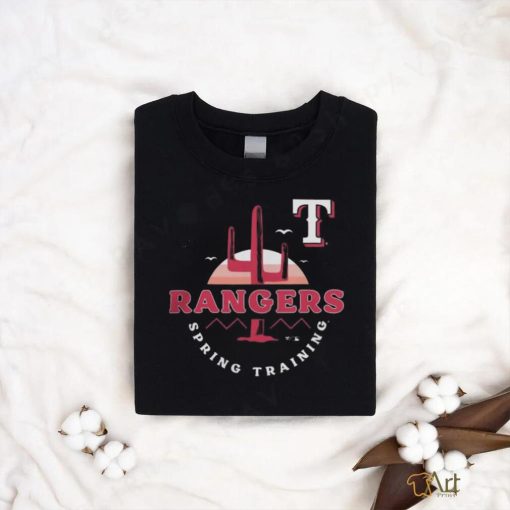 Official Texas Rangers Fanatics Branded MLB Spring Training Sunrise T Shirt