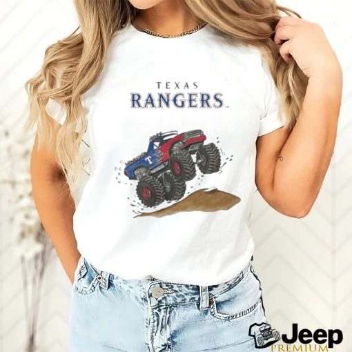 Official Texas Rangers Monster Truck MLB Shirt