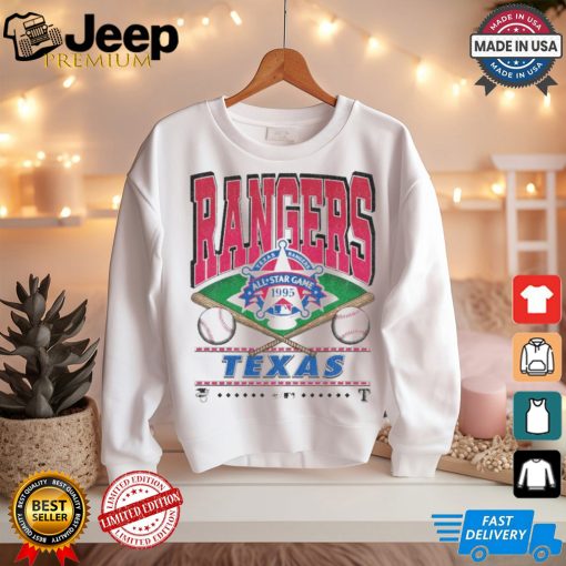 Official Texas Rangers White Straight Shot 47 Franklin Fashion Shirt