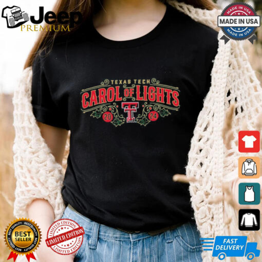 Official Texas Tech Carol Of Lights Christmas 2024 Shirt