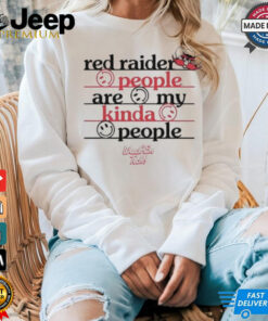 Official Texas Tech Red Raider People Are My Kinda People T Shirt