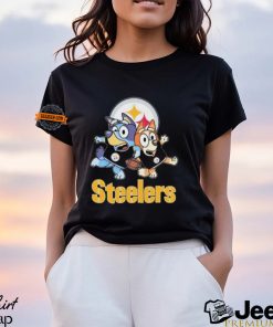 Official The Bluey Pittsburgh Steelers logo shirt