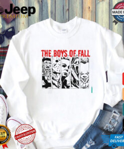 Official The Boys Of Fall Halloween Friday The 13th Character shirt