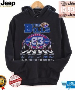 Official The Buffalo Bills Abbey Road 1959 2024 Thank You For The Memories Signatures shirt