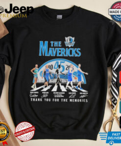 Official The Dallas Mavericks 2024 Thank You For The Memories T Shirt