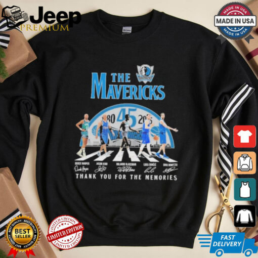 Official The Dallas Mavericks 2024 Thank You For The Memories T Shirt