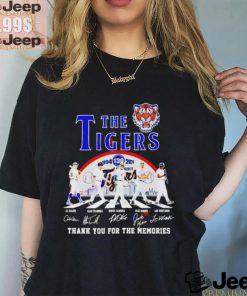 Official The Detroit Tigers 1894 2024 Signature Thank You For The Memories Unisex T Shirt