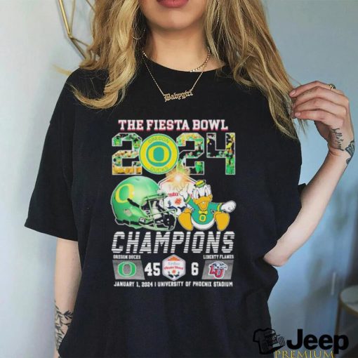 Official The Fiesta Bowl 2024 Oregon Ducks Champions Shirt