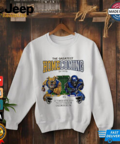 Official The Greatest homecoming on Earth North Carolina A and T Aggies vs Hampton Pirates mascot 2024 shirt