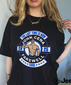 Official The Last Time Is Now John Cena 2025 Farewell Tour Shirt