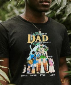 Official The Legend Of Dad Tears Of The Parents Zelda Tears Of The Kingdom Nibbler Logan Ryan Lucy T shirt