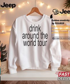 Official The Lost Bros Drink Around The World Tour Brat Summer t shirt