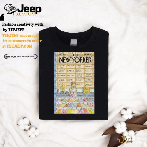 Official The New Yorker Aug 12 2024 Roz Chast’s Flavor Of The Week Poster Shirt