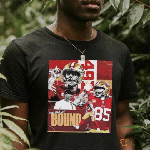 Official The Niners Are Going Back To The Super Bowl To Play The Kansas City Chiefs In Super Bowl LVIII Bound Classic T Shirt