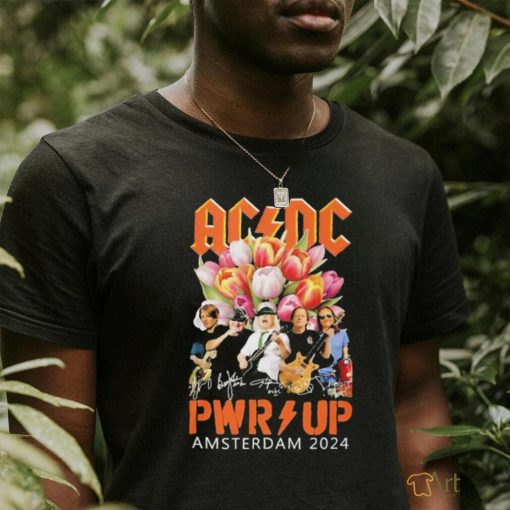 Official The Power Up Tour Band AC_DC T Shirt