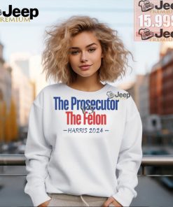 Official The Prosecutor Vs The Felon Harris 2024 T shirt