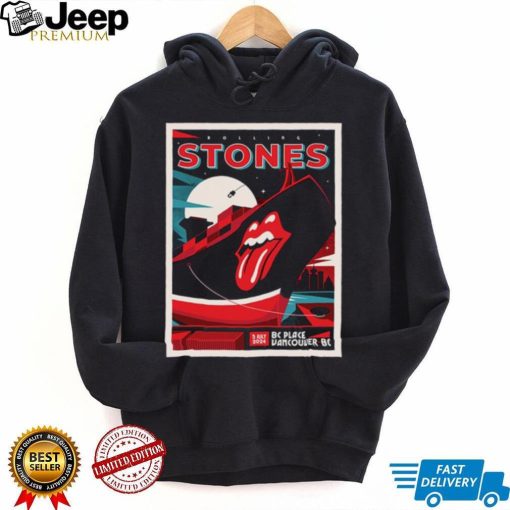 Official The R Stones With Place Vancouver, BC July 5 2024 Poster Shirt