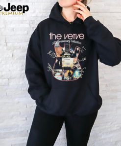 Official The Verve 35th Anniversary Collection signatures t shirt