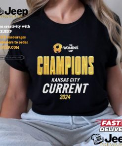 Official The Women’s Cup Champions Kansas City Current United States 2024 T Shirt