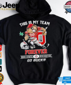 Official This Is My Team Forever Ohio State Buckeyes Go Bucks Shirt