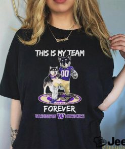 Official This Is My Team Forever Washington Huskies CFP National Champions Shirt