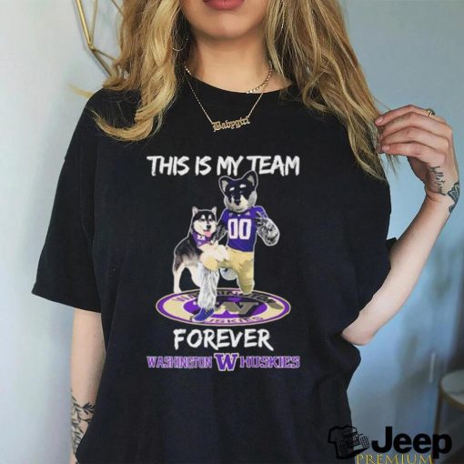 Official This Is My Team Forever Washington Huskies CFP National Champions Shirt