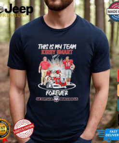 Official This Is My Team Kirby Smart Forever Georgia Bulldogs shirt