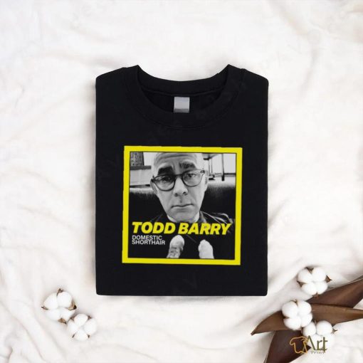 Official Todd Barry Domestic Shorthair Photo Shirt