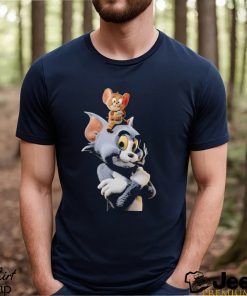 Official Tom And Jerry Gangster Smoking And Count Money T shirt