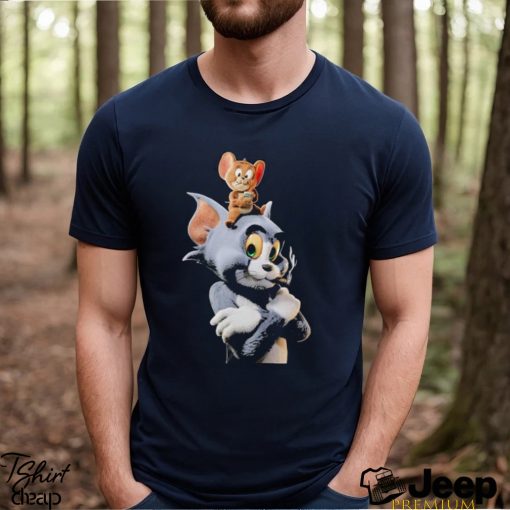 Official Tom And Jerry Gangster Smoking And Count Money T shirt