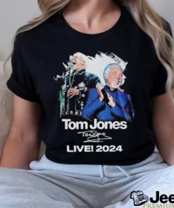 Official Tom Jones Live 2024 signature Shirt