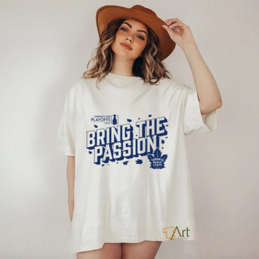 Official Toronto Maple Leafs 2024 Stanley Cup Playoffs Slogan T Shirt