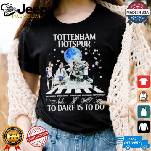 Official Tottenham Hotspur To Dare Is To Do Merry Christmas T Shirt