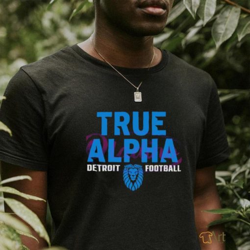 Official True alpha detroit Football shirt