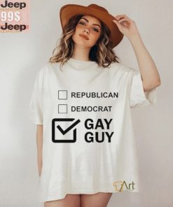 Official Trueanon Reputation Democracy Gay Guy Shirt