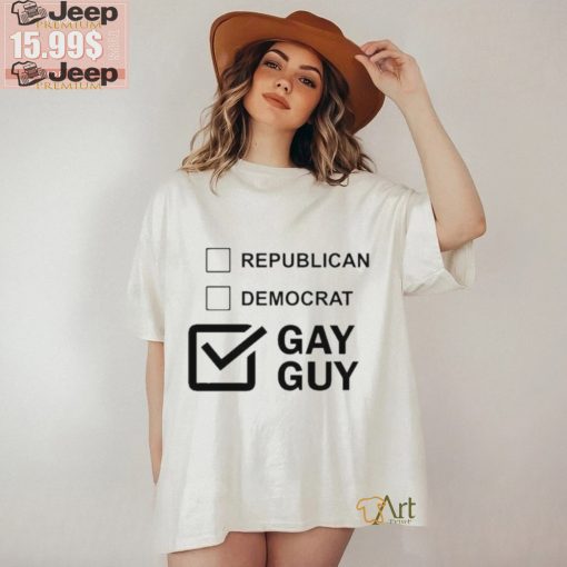 Official Trueanon Reputation Democracy Gay Guy Shirt