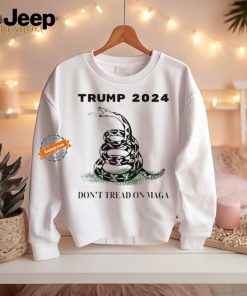 Official Trump 2024 don’t tread on maga snake rattlesnake on grass T shirt