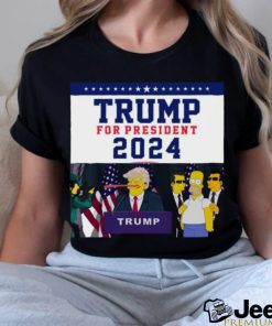 Official Trump Assassination Attempt The Simpson Trump Shooting 2024 T Shirt